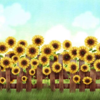 FLO03 Sunflower Fence